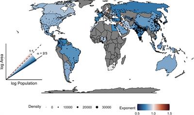 Global city densities: Re-examining urban scaling theory